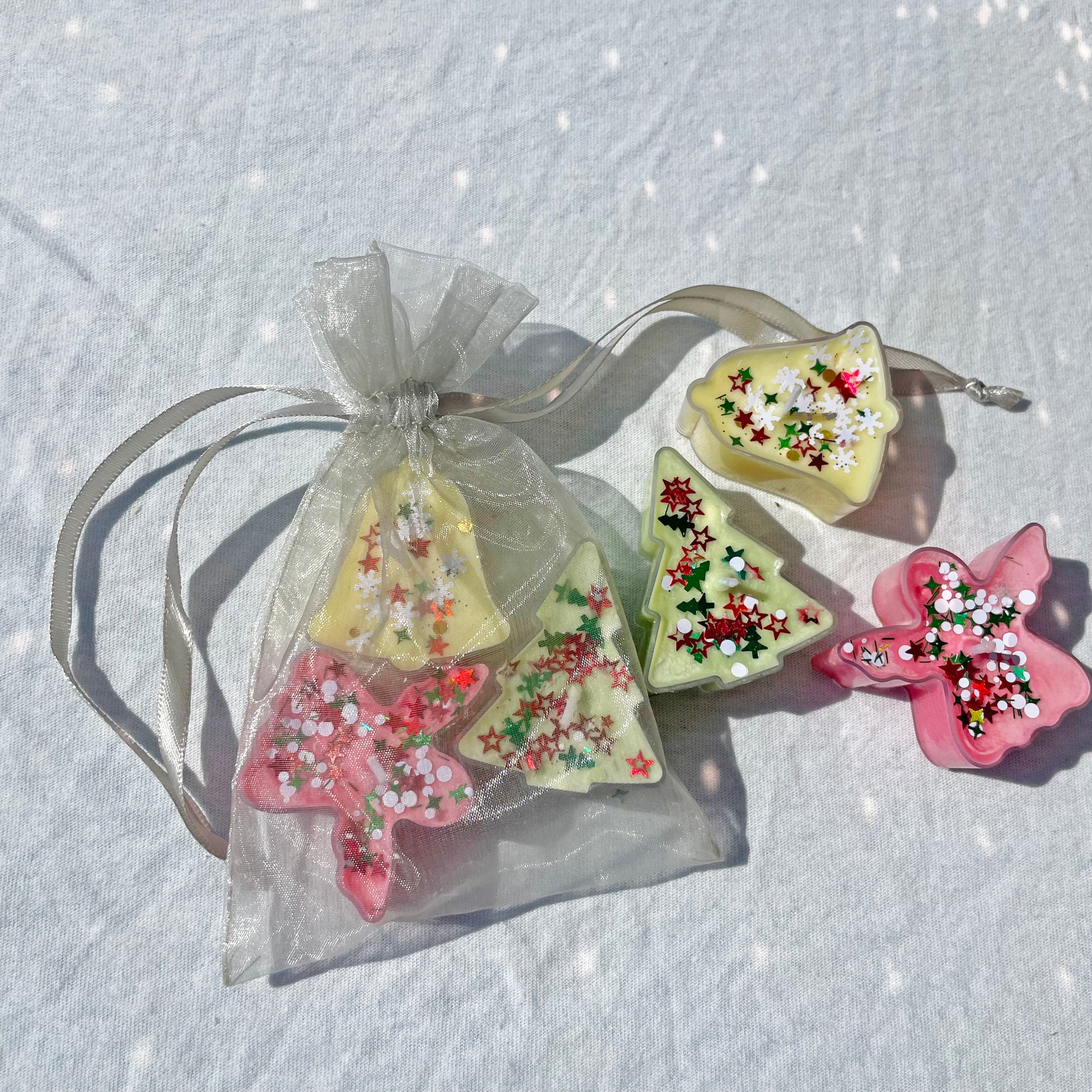 Holiday Tealight candle 3 pieces │ YUI BROOKLYN Candle Gift