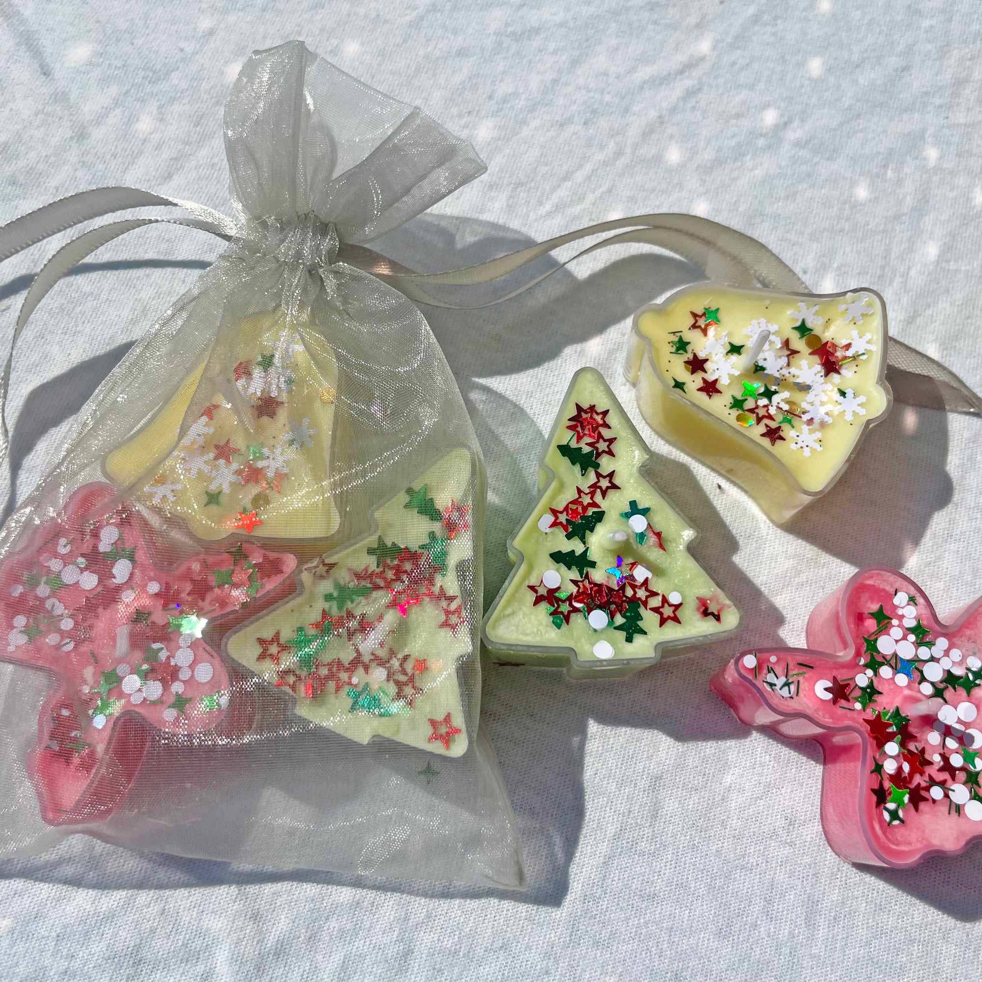 Holiday Tealight candle 3 pieces │ YUI BROOKLYN Candle Gift