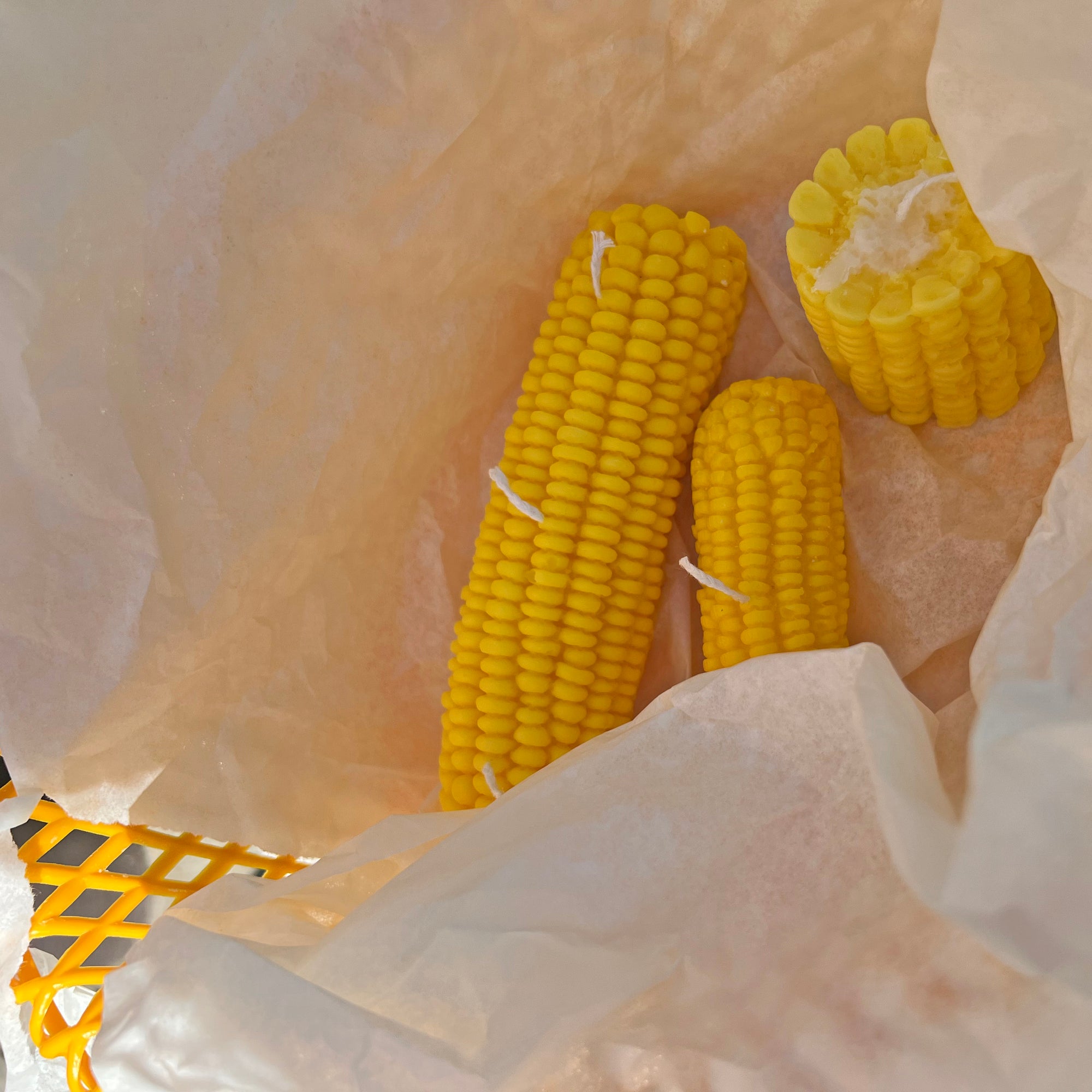 Corn shaped Candle │ Vegetable Candle │ YUIBROOKLYN