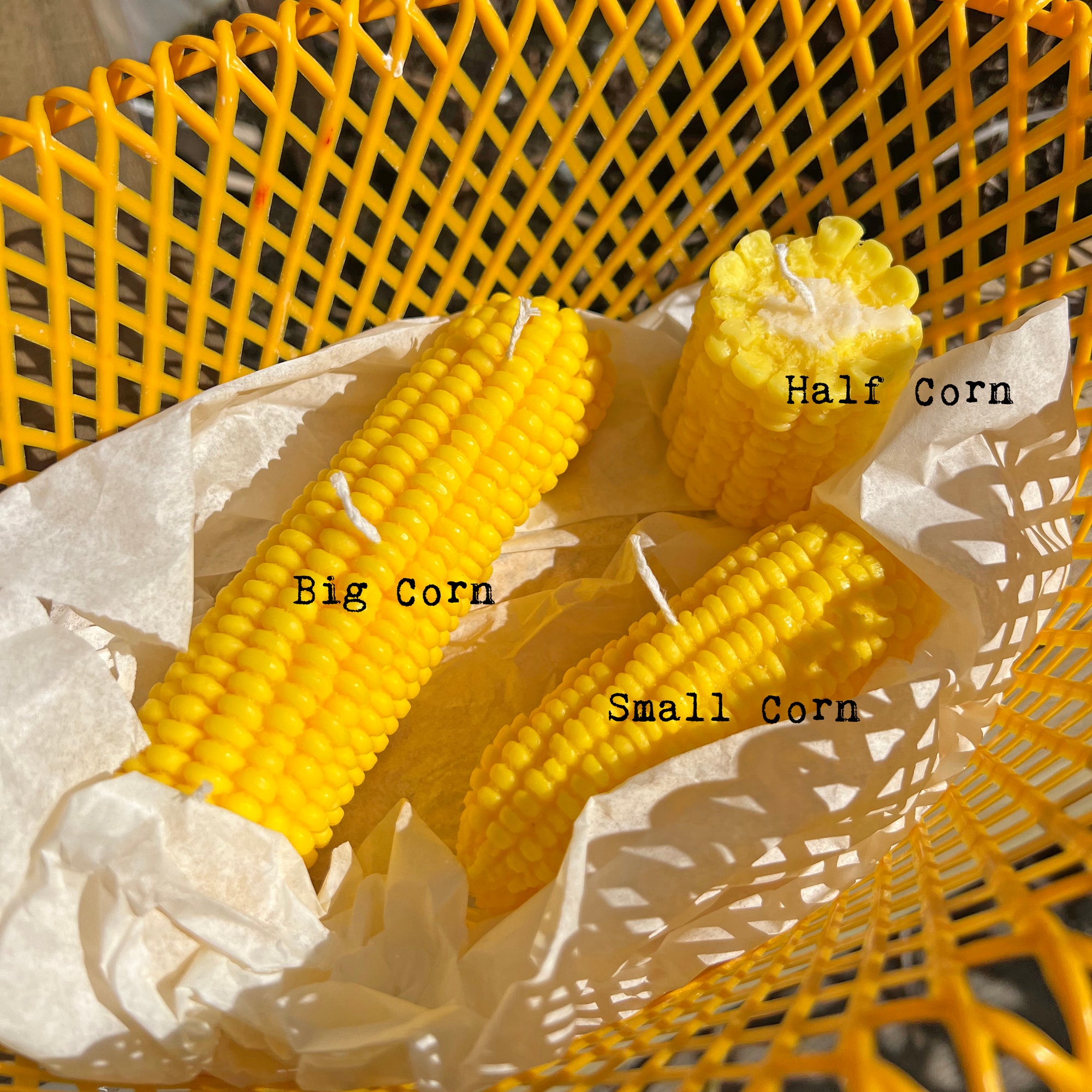 Corn shaped Candle │ Vegetable Candle │ YUIBROOKLYN