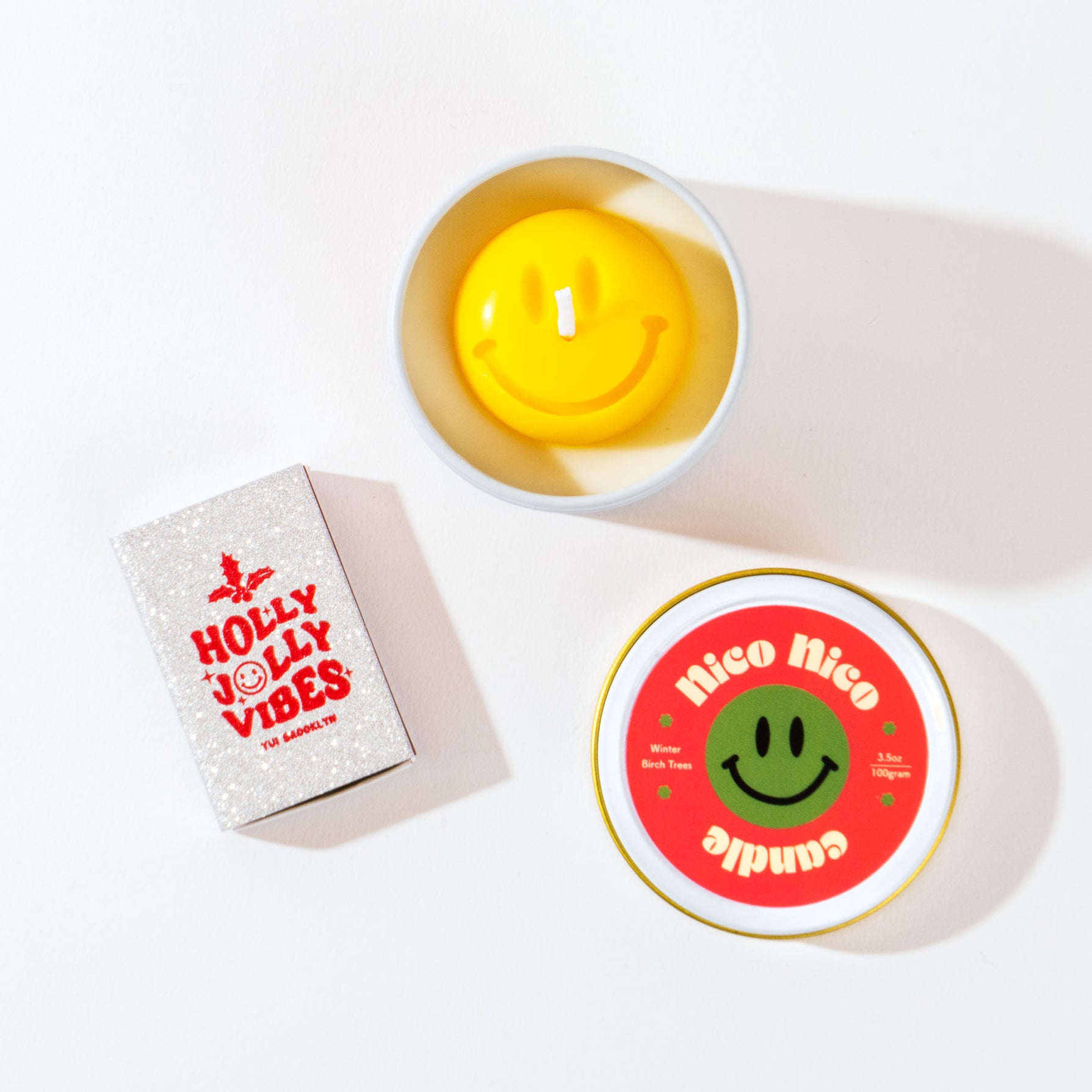 Holiday Set! Nico Nico Candle, Match box, Cotton Bag┃YUI BROOKLYN
