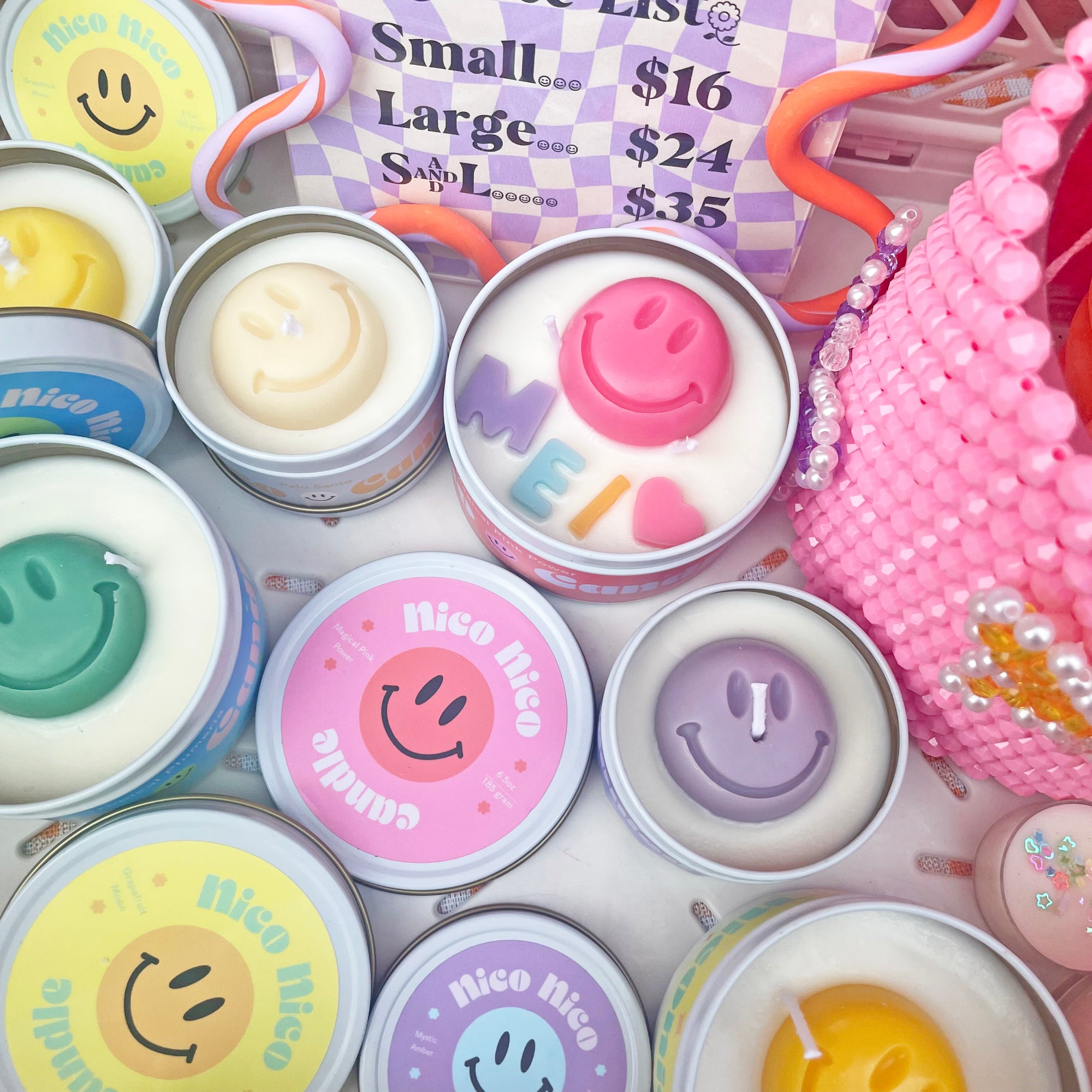 Personalized Nico Nico Tin Candle │ YUI BROOKLYN