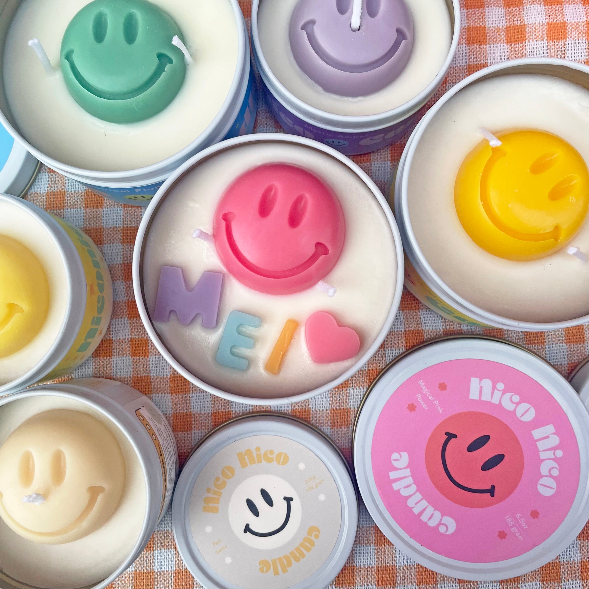 Personalized Nico Nico Tin Candle │ YUI BROOKLYN