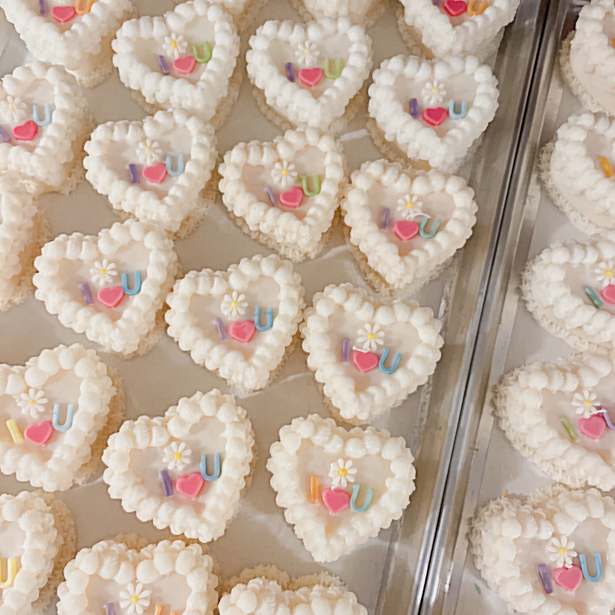 Personalized Heart Cake Shaped Soy & BeesWax Candle