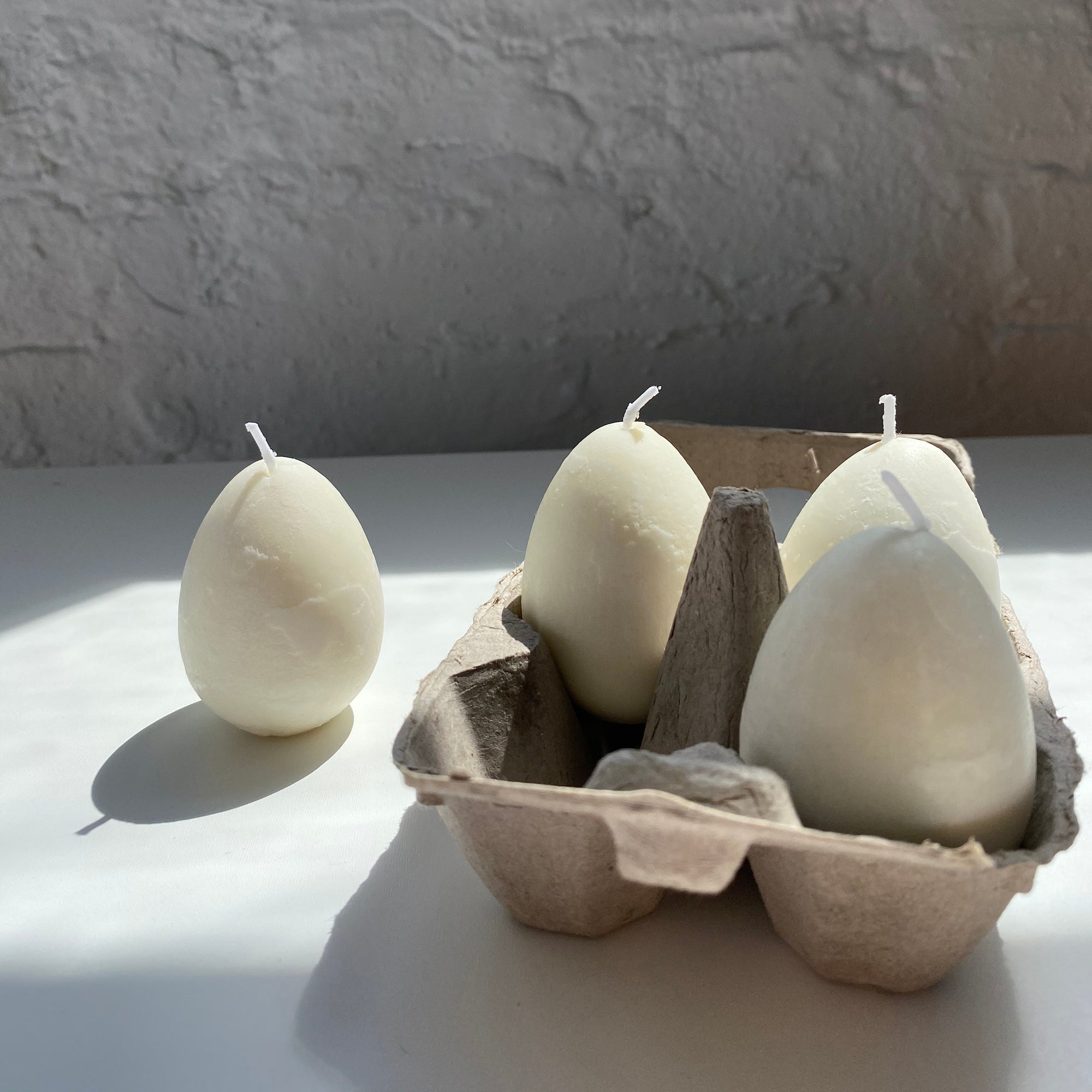 Vegan Egg Candles