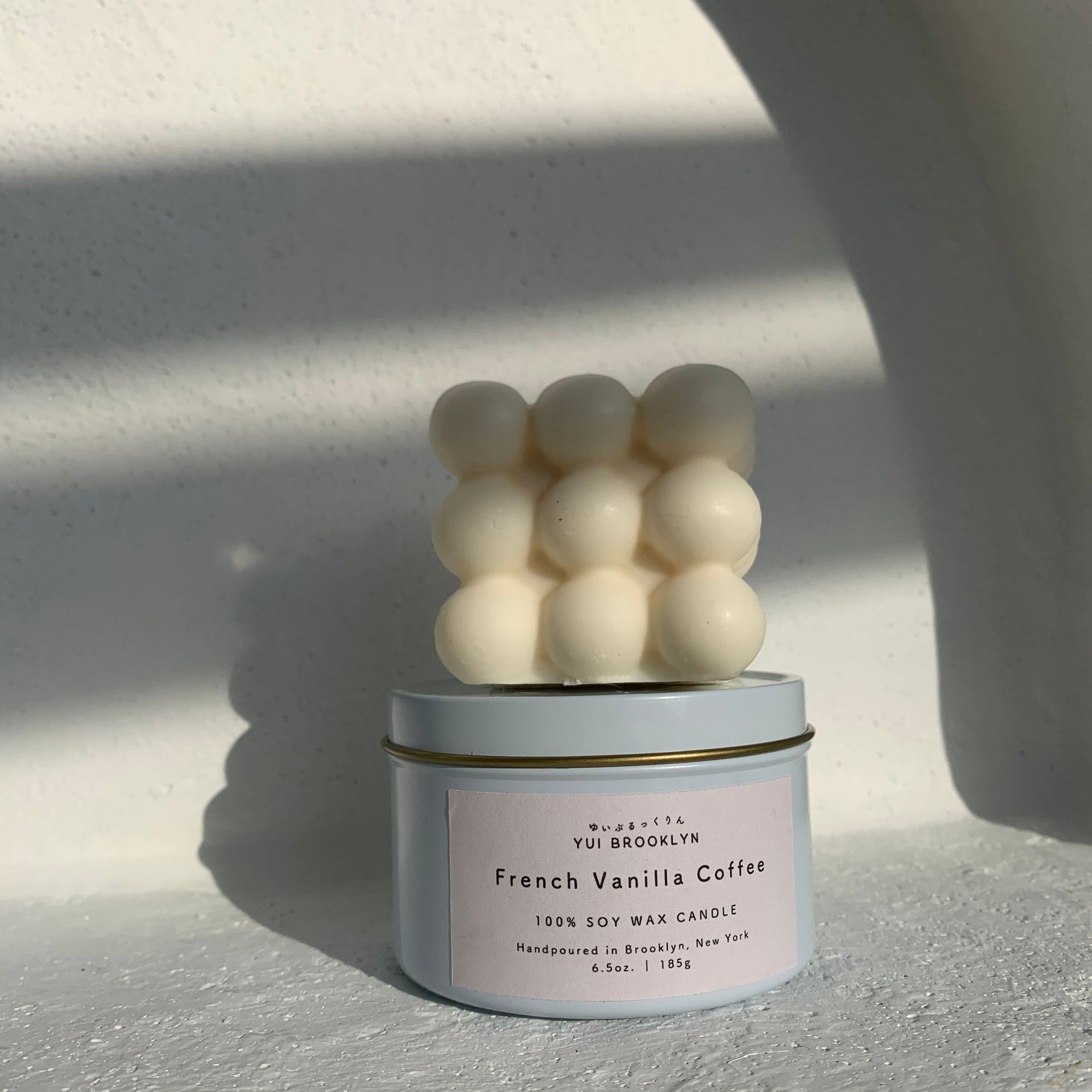 Geometric Cube Shape Candle & 8oz Candle Pack  │ Kawaii Candle