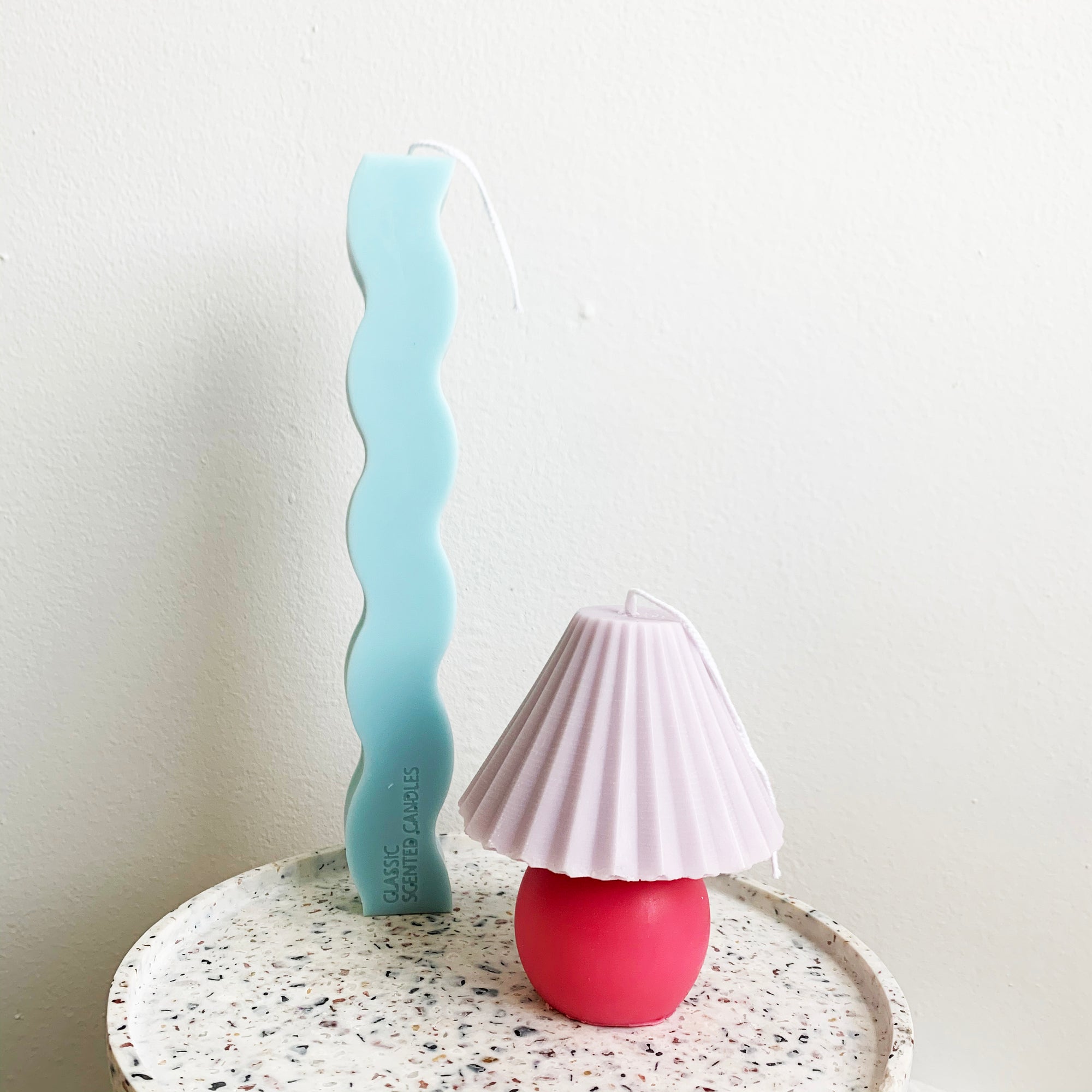 Color Shade Table Lamp Candle  │ Kawaii Candle