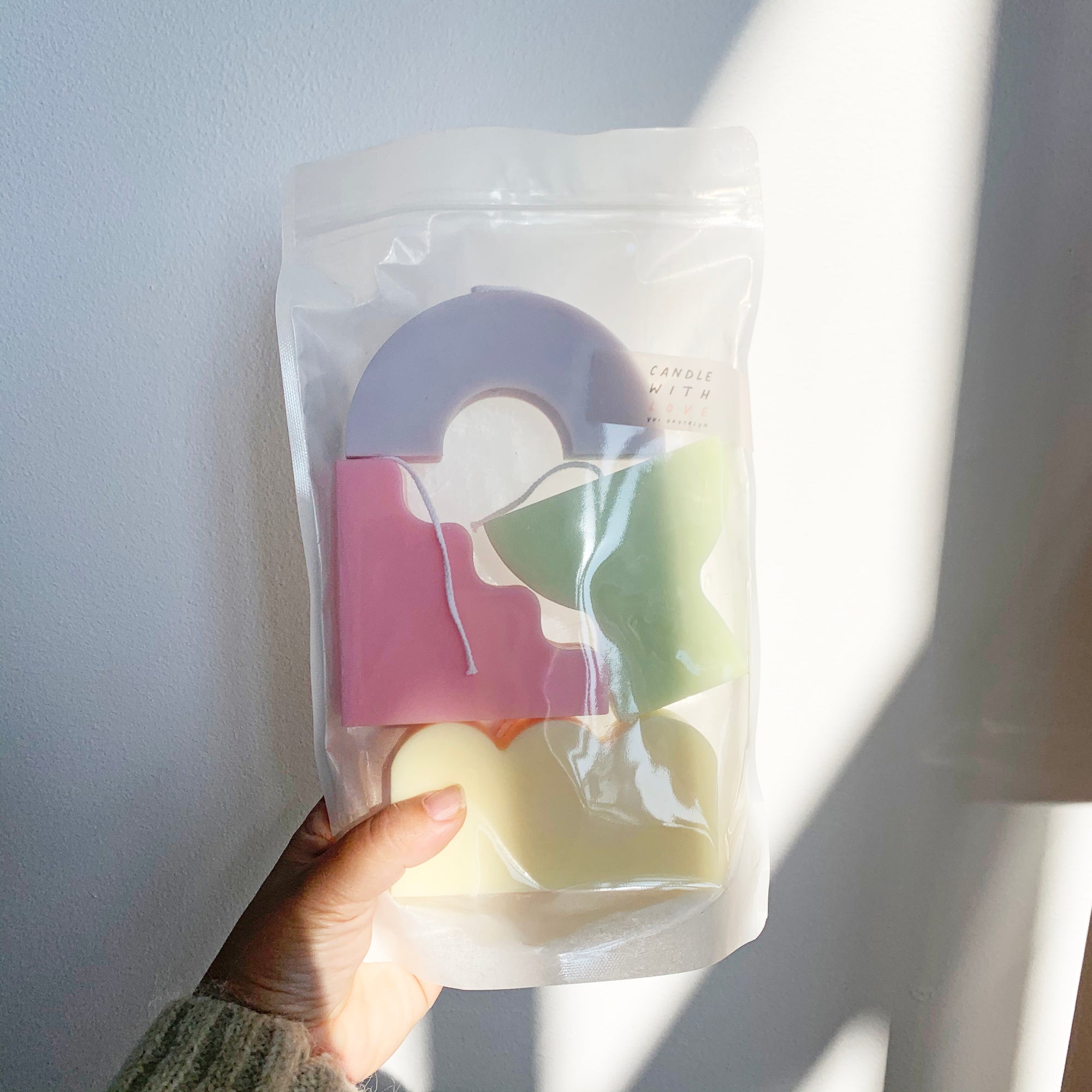 Set of 4 Abstract Candle Gift Pack │ Kawaii Candle │ Yui Brooklyn