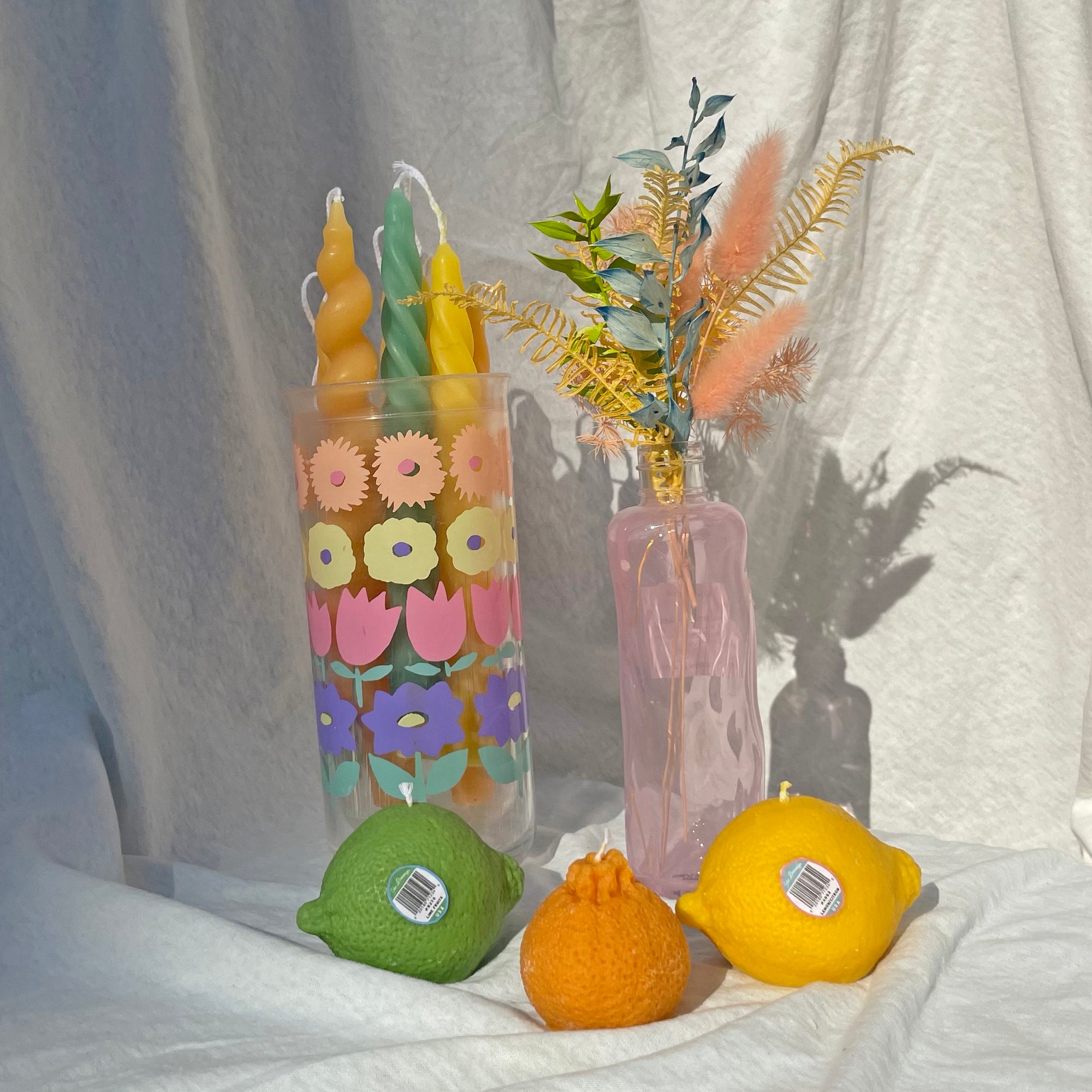 【Ready to ship】3 Piece Fruit candle pack