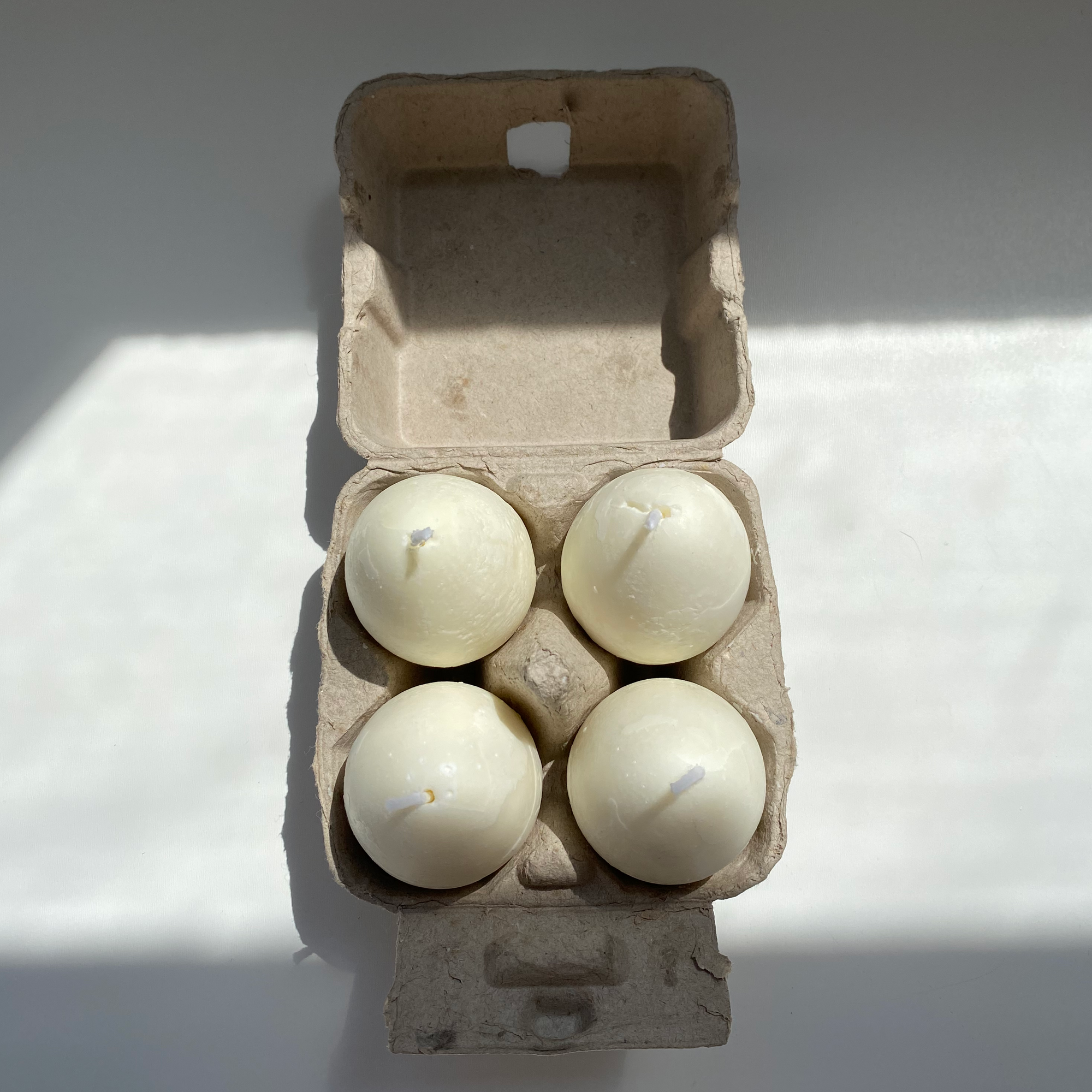 Vegan Egg Candles