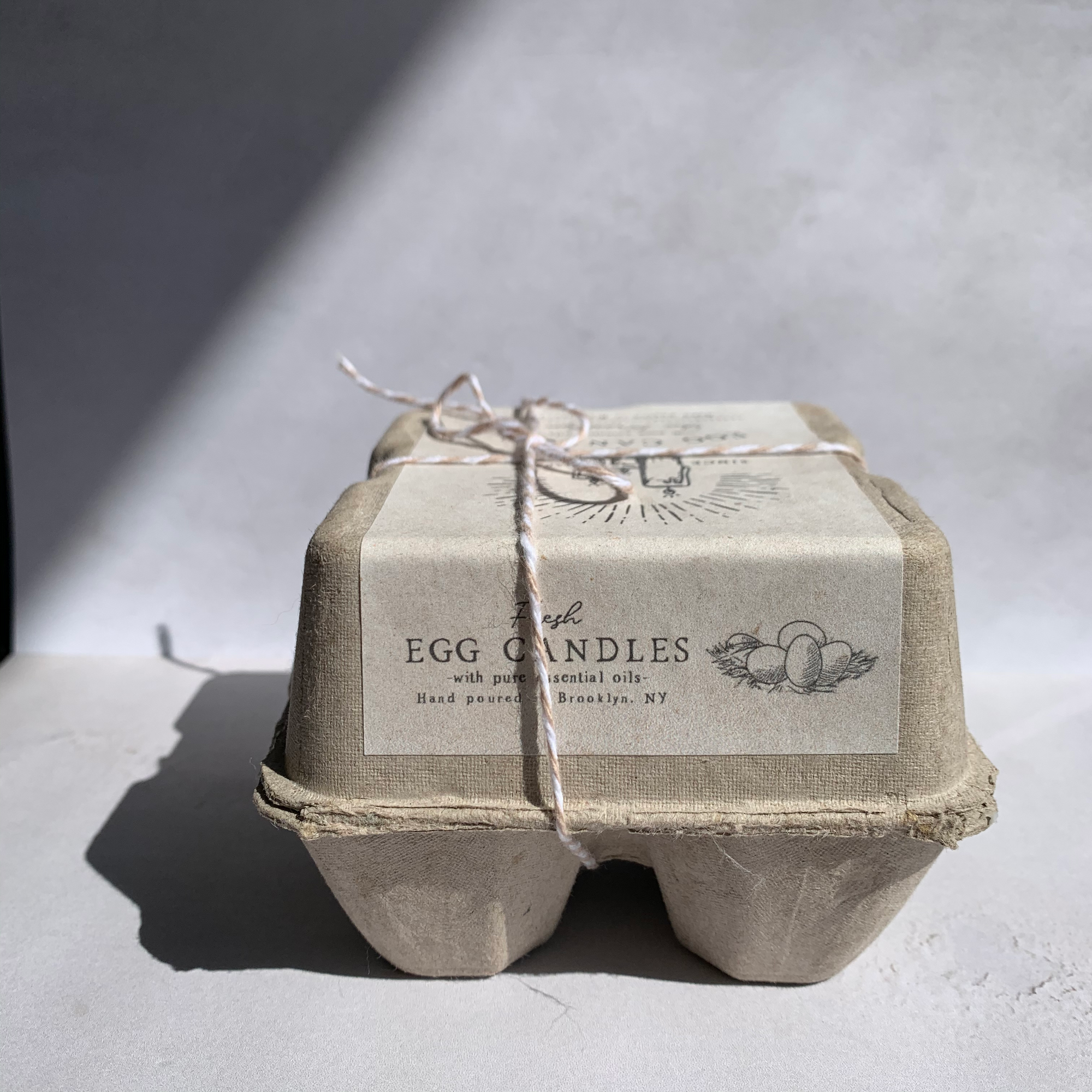 Vegan Egg Candles