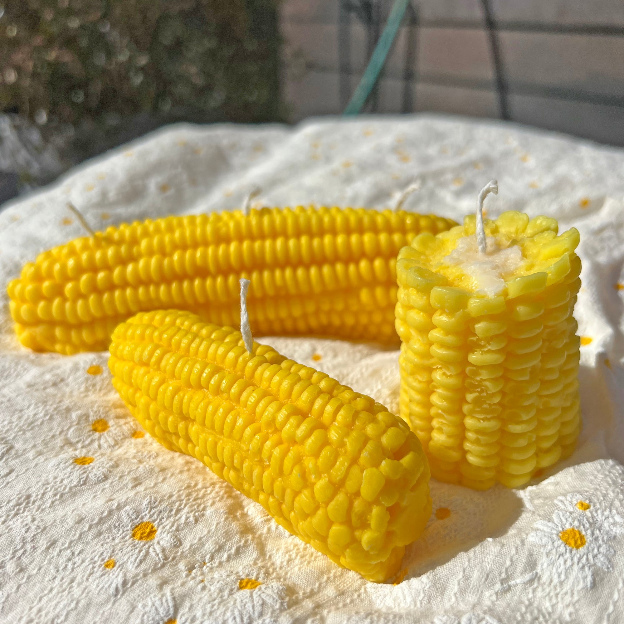Corn shaped Candle │ Vegetable Candle │ YUIBROOKLYN