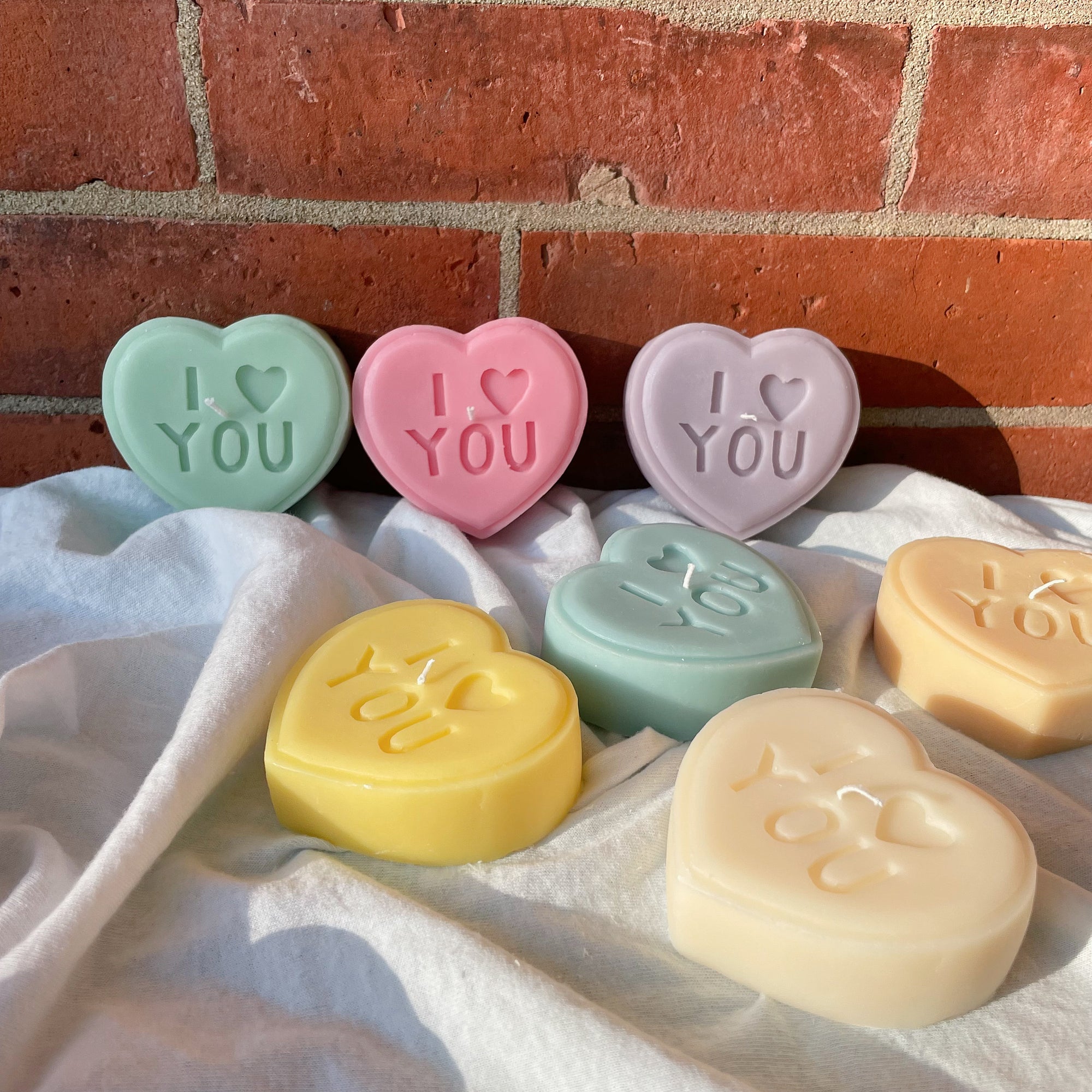 【Ready to ship】I LOVE YOU Heart Candle
