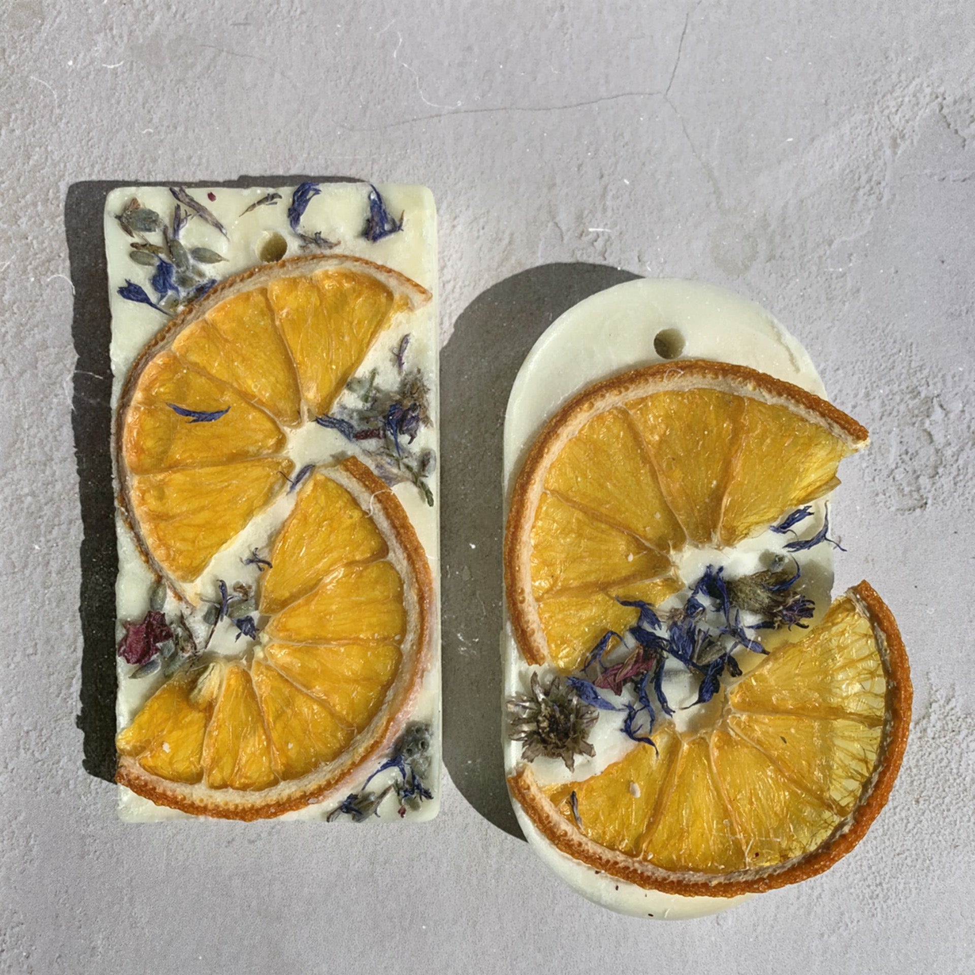 Lavender & Orange  Botanical Soy Wax Tablet