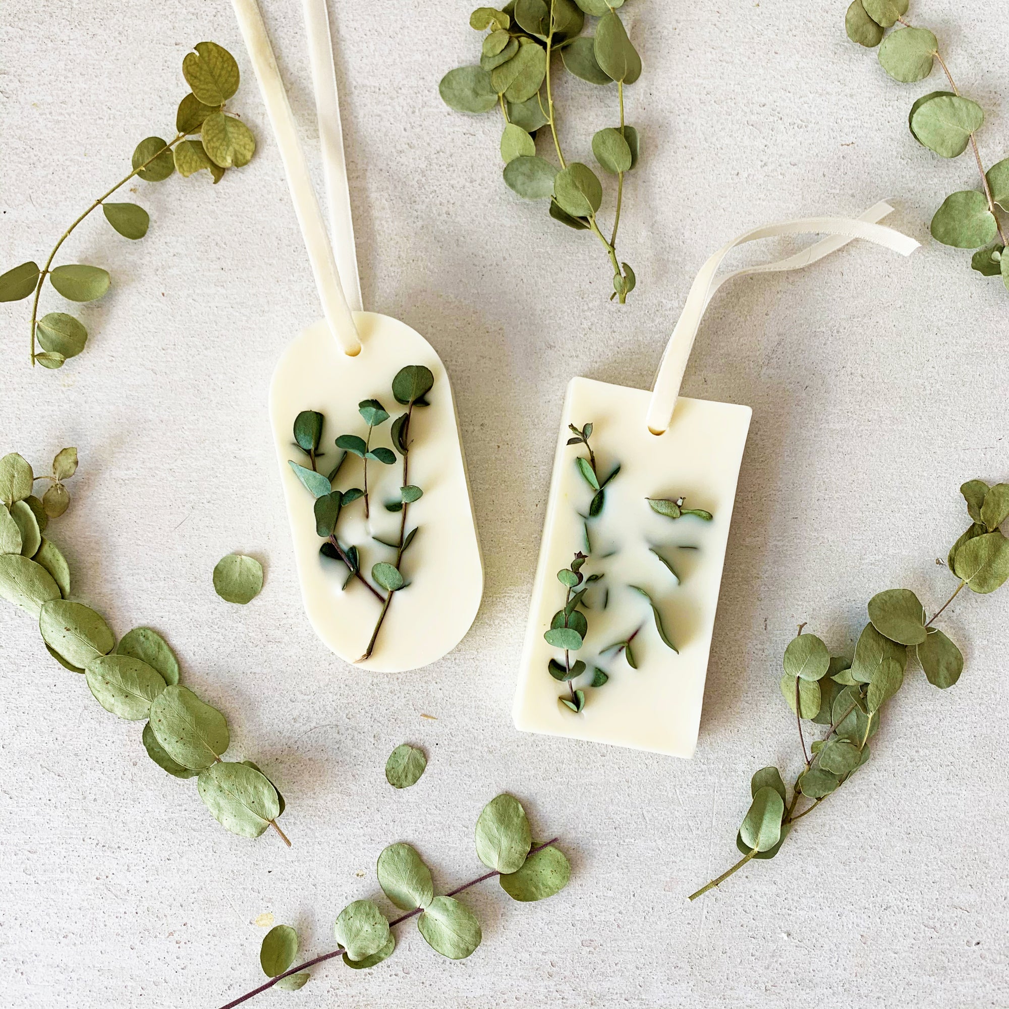 Eucalyptus & Spearmint  Botanical Soy Wax Tablet