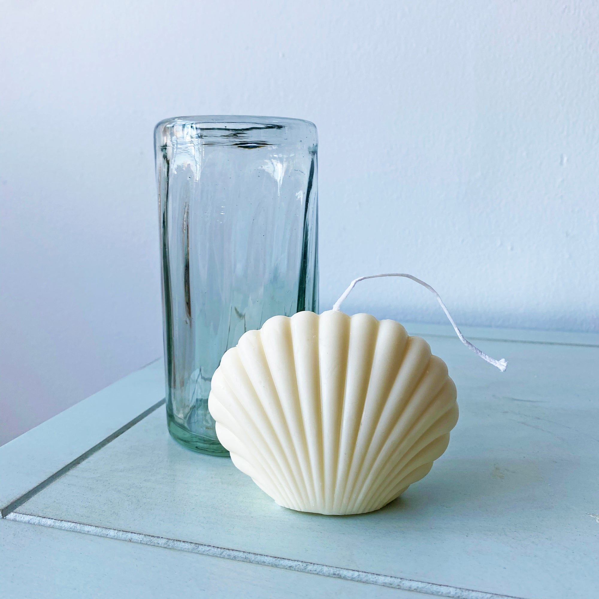 【No Color】Shell Scented Soy Wax Shape Candle  │ Kawaii Candle