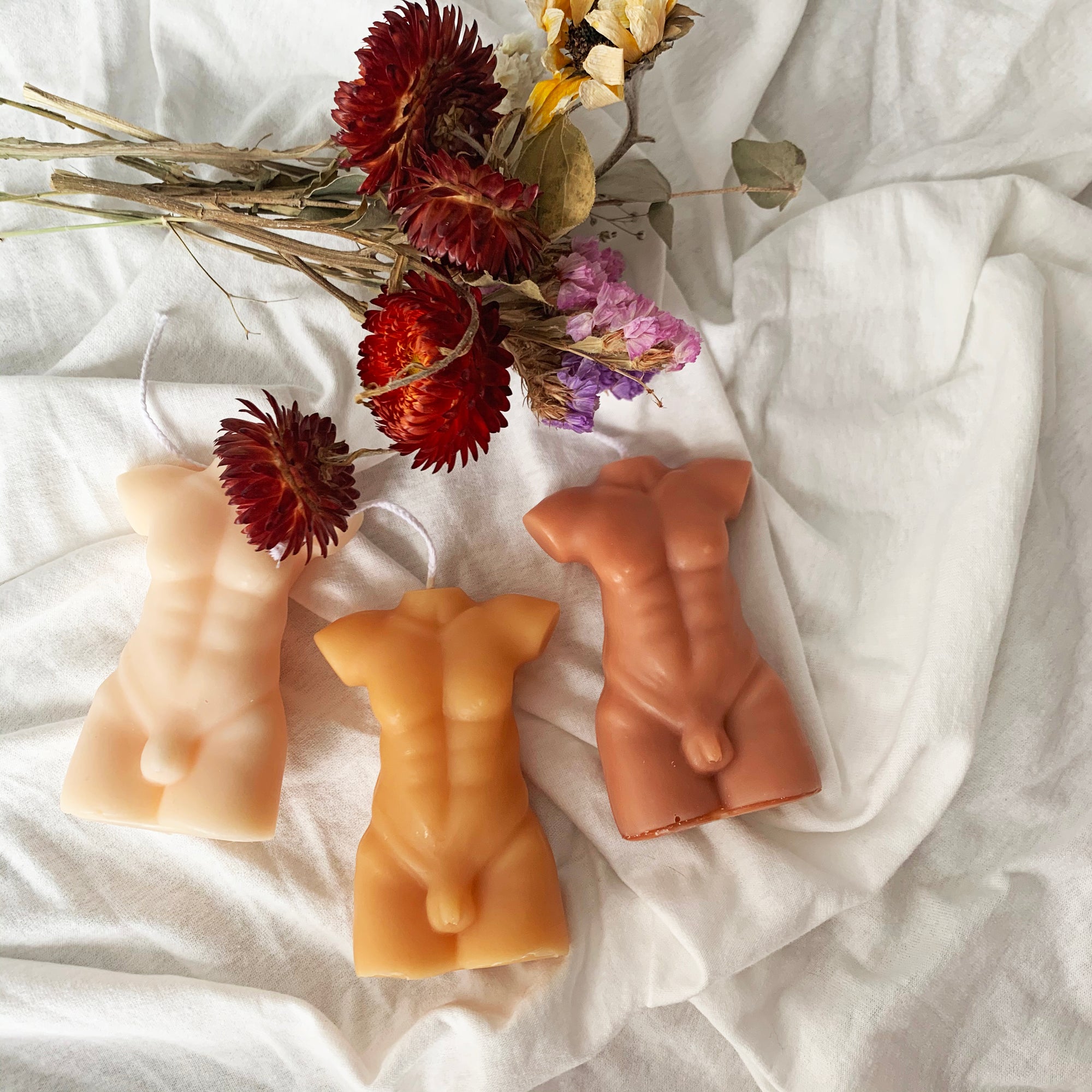 【Ready to ship】Male Shaped Soy & BeesWax Candle