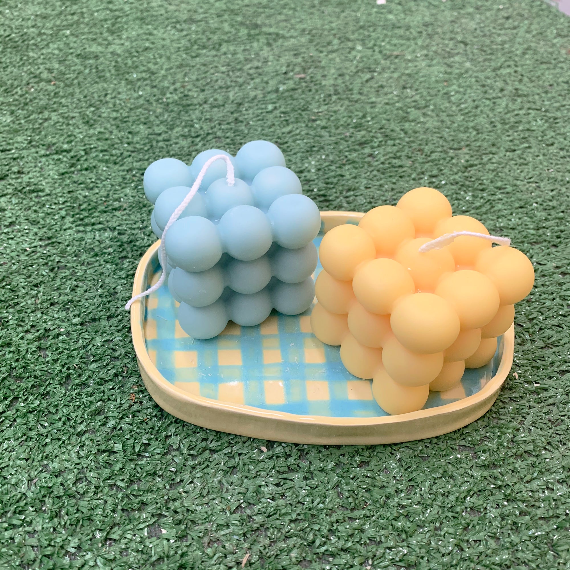 【Ready to ship】Bubble Shaped Soy & BeesWax Candle