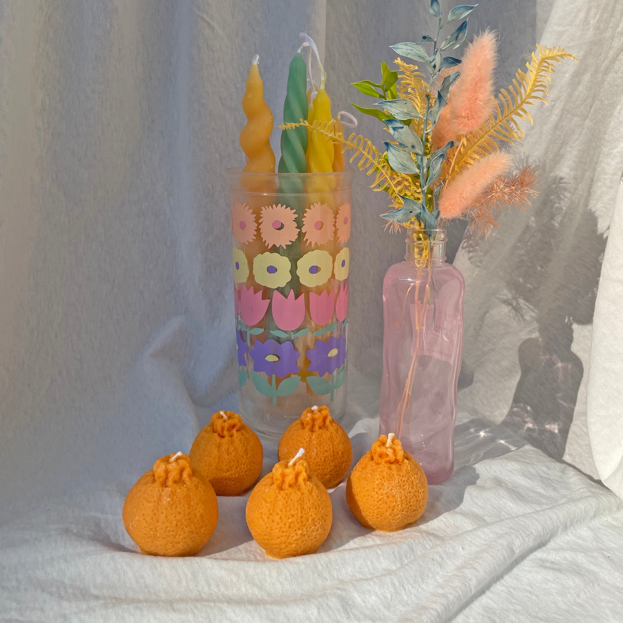 【Ready to ship】3 Piece Fruit candle pack