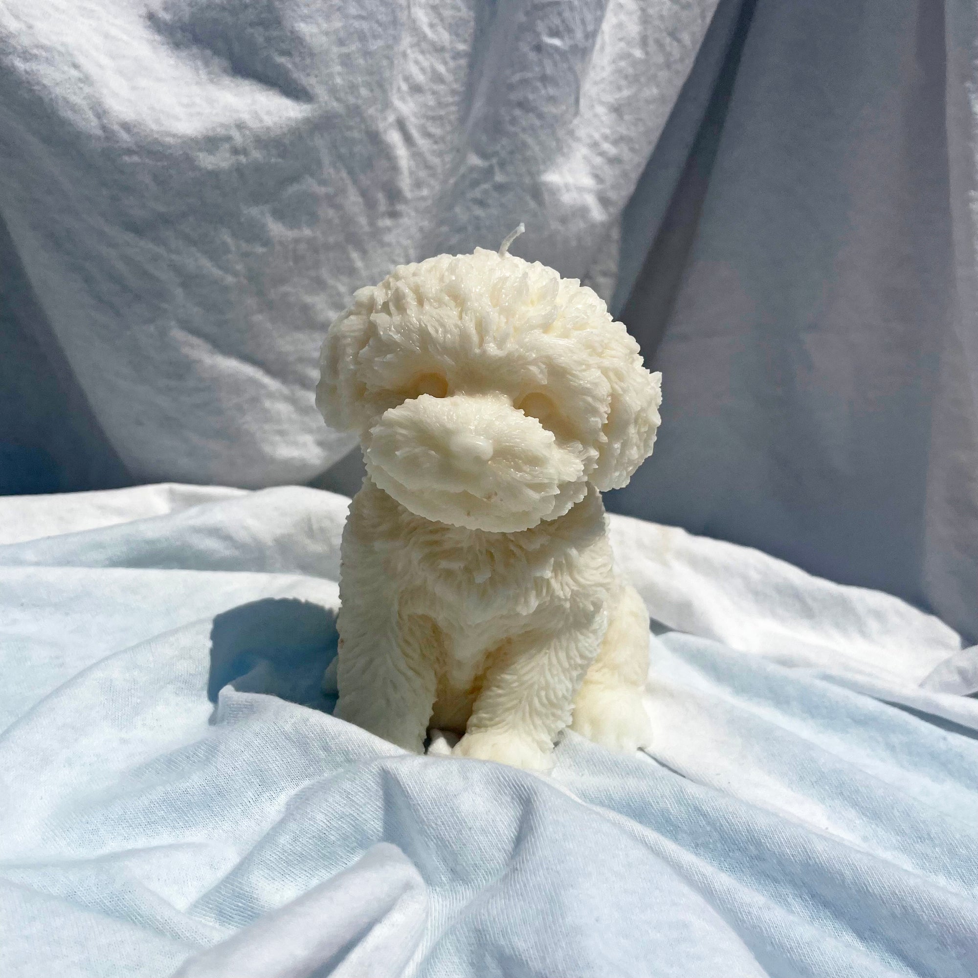 【Ready to ship】Poodle Soy & Beeswax Candle