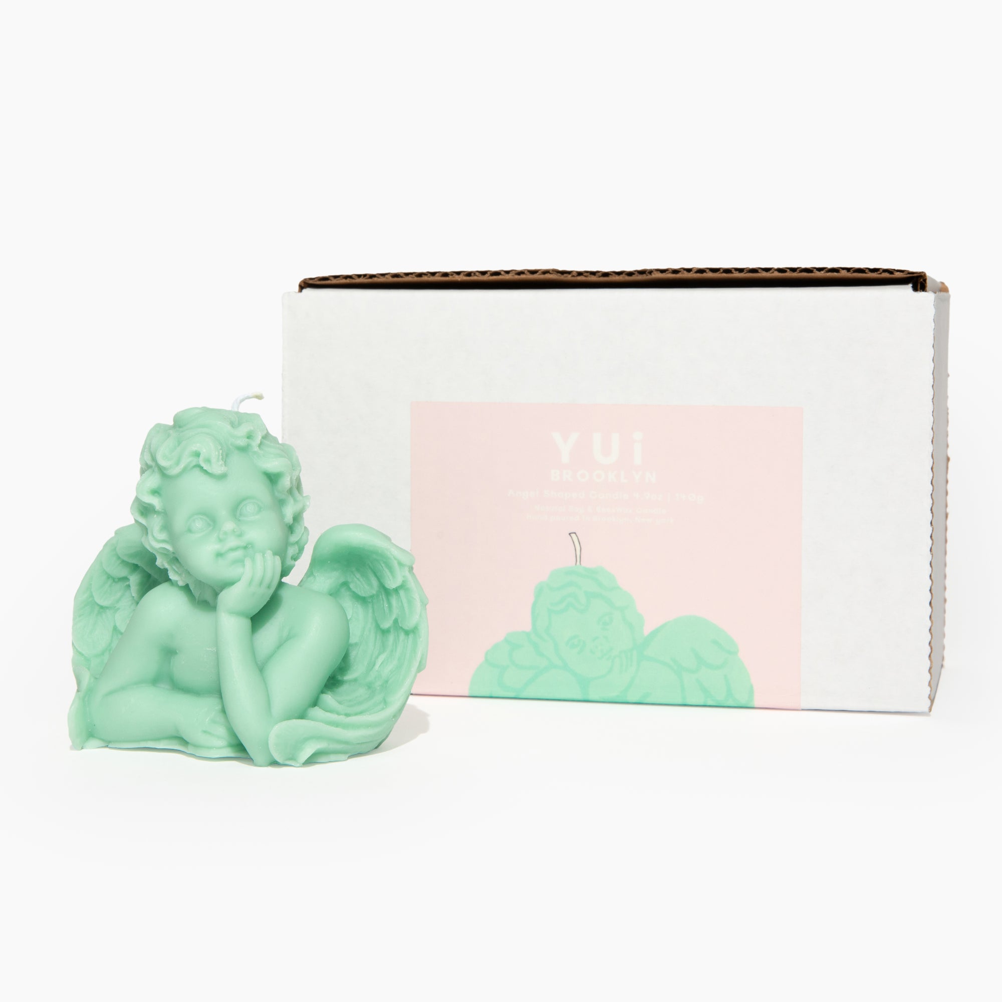【Ready to ship】Angel Shaped Soy & BeesWax Candle