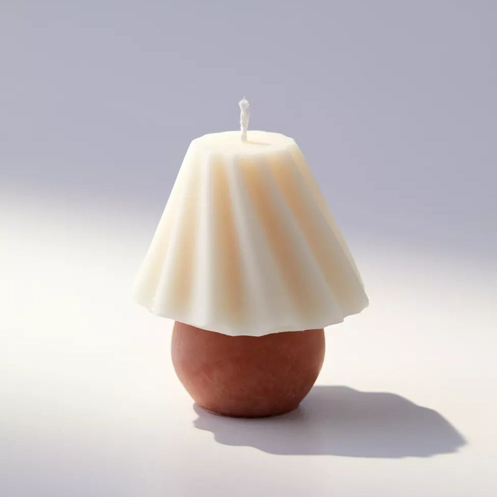 【Ready to ship】Small Lamp shaped Soy & BeesWax Candle